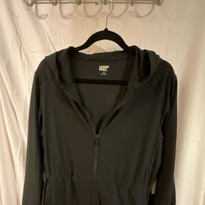 Lands’ End Softest Touch Long Sleeve Full zip Tunic